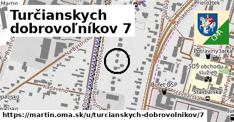 Turčianskych dobrovoľníkov 7, Martin