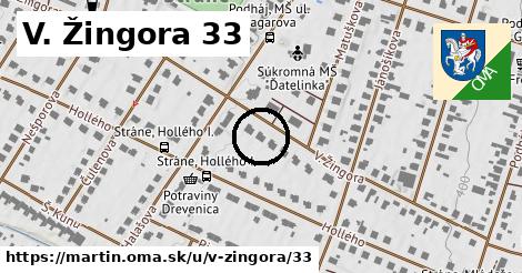 V. Žingora 33, Martin