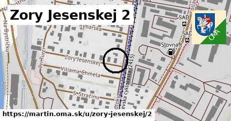 Zory Jesenskej 2, Martin