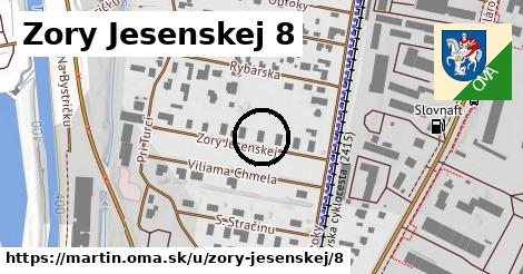 Zory Jesenskej 8, Martin