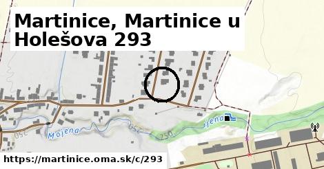 Martinice u Holešova, Martinice <span class="supisne">293</span>