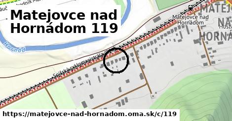 Matejovce nad Hornádom <span class="supisne">119</span>