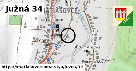 Južná 34, Matiašovce