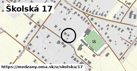 Školská 17, Medzany