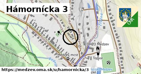 Hámornícka 3, Medzev