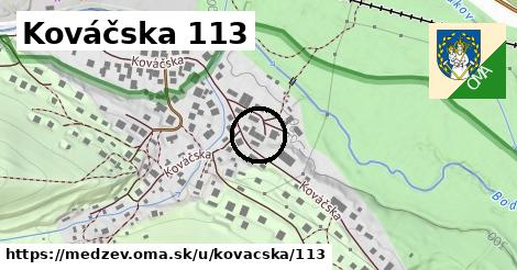 Kováčska 113, Medzev