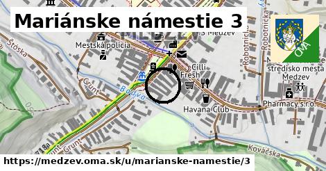 Mariánske námestie 3, Medzev