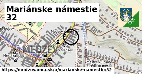 Mariánske námestie 32, Medzev