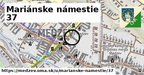 Mariánske námestie 37, Medzev