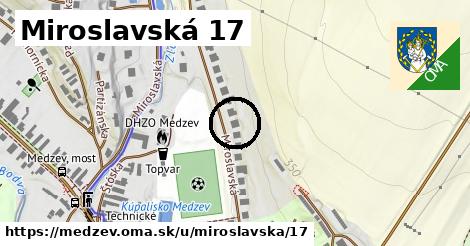 Miroslavská 17, Medzev