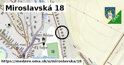 Miroslavská 18, Medzev
