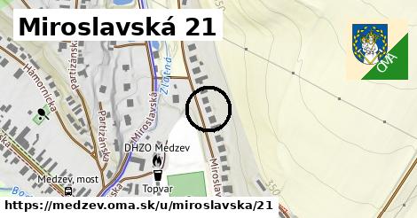 Miroslavská 21, Medzev