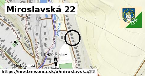 Miroslavská 22, Medzev