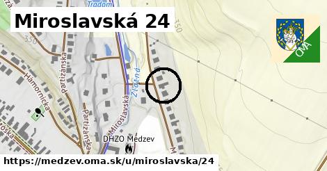 Miroslavská 24, Medzev
