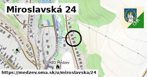 Miroslavská 24, Medzev