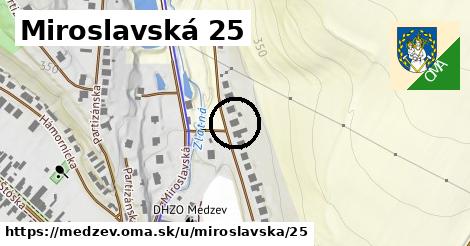 Miroslavská 25, Medzev