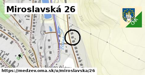 Miroslavská 26, Medzev