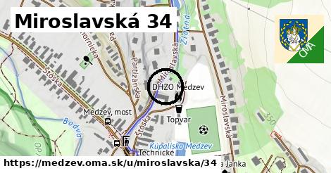 Miroslavská 34, Medzev