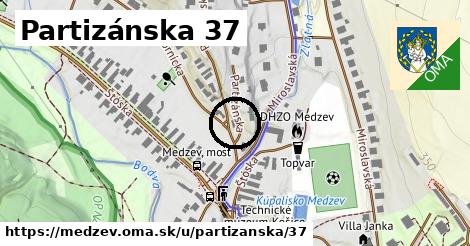 Partizánska 37, Medzev