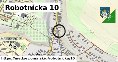 Robotnícka 10, Medzev