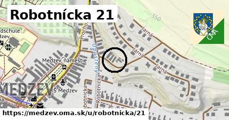 Robotnícka 21, Medzev