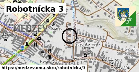 Robotnícka 3, Medzev