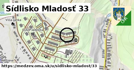 Sídlisko Mladosť 33, Medzev