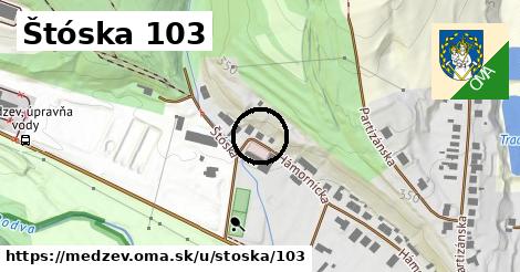 Štóska 103, Medzev