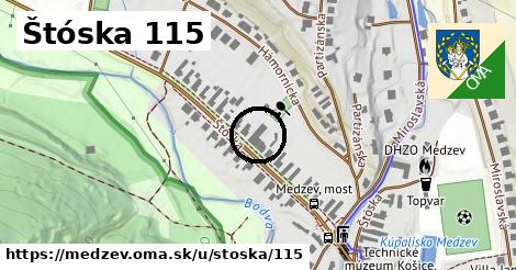 Štóska 115, Medzev