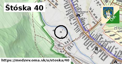 Štóska 40, Medzev