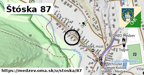 Štóska 87, Medzev