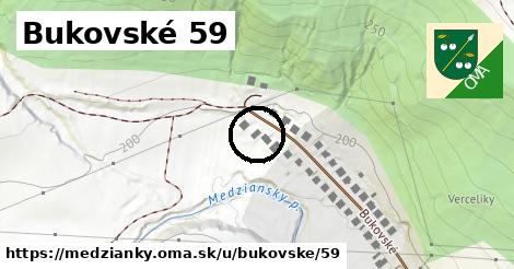 Bukovské 59, Medzianky