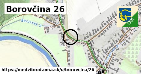 Borovčina 26, Medzibrod