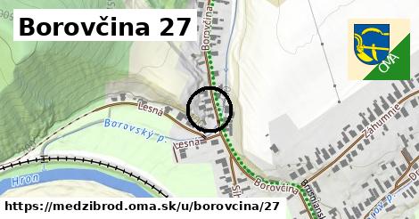 Borovčina 27, Medzibrod