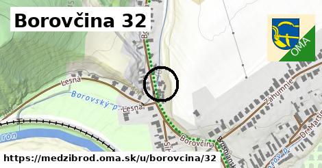 Borovčina 32, Medzibrod
