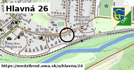 Hlavná 26, Medzibrod