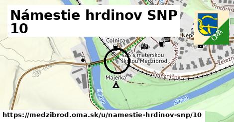 Námestie hrdinov SNP 10, Medzibrod