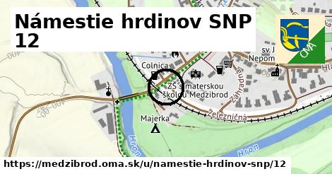 Námestie hrdinov SNP 12, Medzibrod