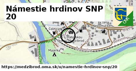 Námestie hrdinov SNP 20, Medzibrod