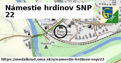 Námestie hrdinov SNP 22, Medzibrod