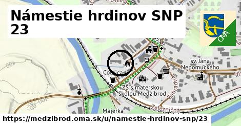 Námestie hrdinov SNP 23, Medzibrod