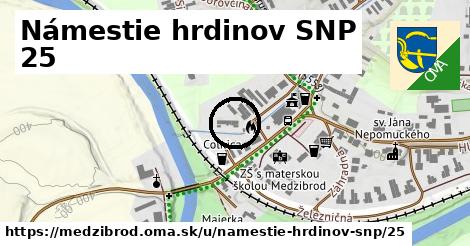 Námestie hrdinov SNP 25, Medzibrod