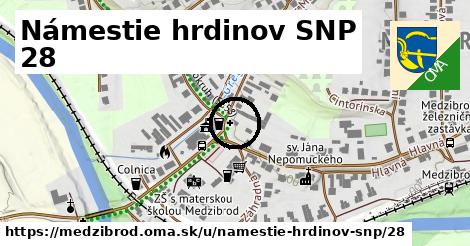 Námestie hrdinov SNP 28, Medzibrod