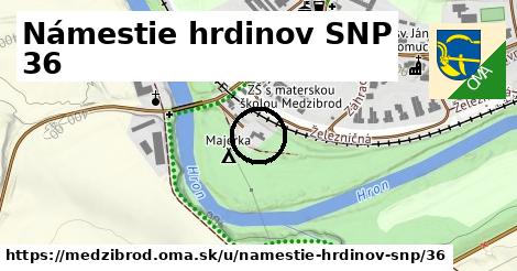 Námestie hrdinov SNP 36, Medzibrod