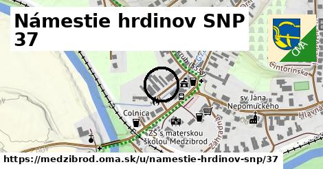 Námestie hrdinov SNP 37, Medzibrod