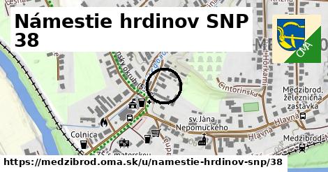 Námestie hrdinov SNP 38, Medzibrod