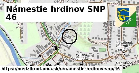 Námestie hrdinov SNP 46, Medzibrod