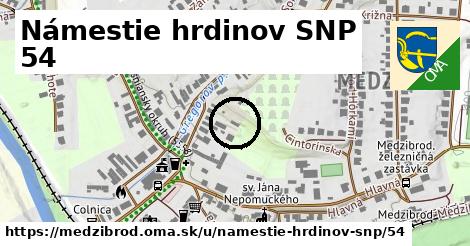 Námestie hrdinov SNP 54, Medzibrod