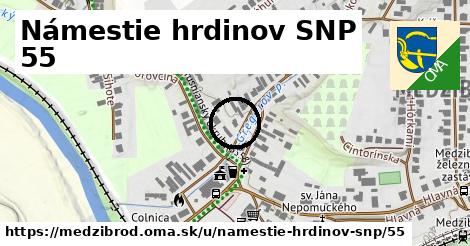 Námestie hrdinov SNP 55, Medzibrod