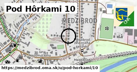 Pod Hôrkami 10, Medzibrod